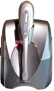 Plantronics Wireless Headset Base CS55H Accessories Powers On Home Office Retro - Zdjęcie 1 z 8
