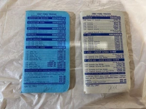 Set of 2 - 1987 Ford Truck Price and Facts Book Manuals - Bild 1 von 4