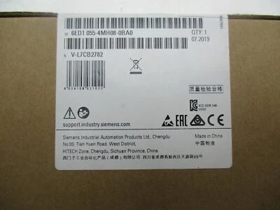 1PC Siemens 6ED1055-4MH08- DISPLAY 6ED1 055-4MH08-0BA00BA0 8TD TEXT New In Box - Image 1 of 4