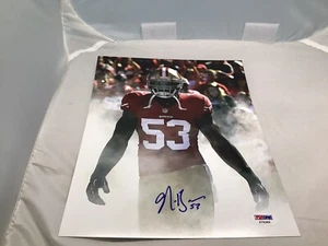 NaVorro Bowman Signed San Francisco 49ers 8x10 Photo Autographed PSA/DNA COA 1A - Picture 1 of 4