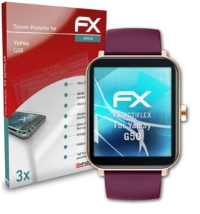 atFoliX 3x Beschermfolie voor Yamay G50 Protective Film duidelijk&flexibel Folie - Zdjęcie 1 z 5