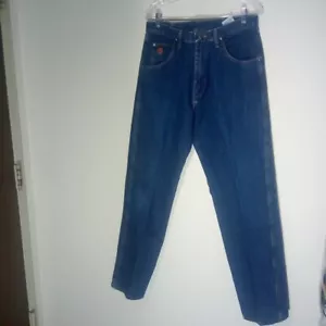Wrangler Twenty X Jeans Mens 32x34 Actual Size Blue Denim 5 Pocket - Picture 1 of 11
