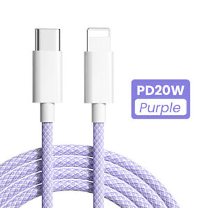 1M 2M Type C to iPhone Cable USB C Charger Fast Charge Data Cord for iPhone iPad