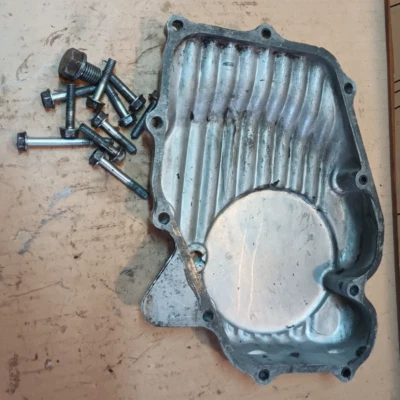 Honda 1969-1978 CB750 CB750F oil pan bottom crankcase cover oil drain plug - Image 1 of 4