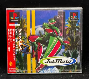 Jet Moto Sony PlayStation PS1 JP Version Factory Sealed New Authentic - Picture 1 of 6