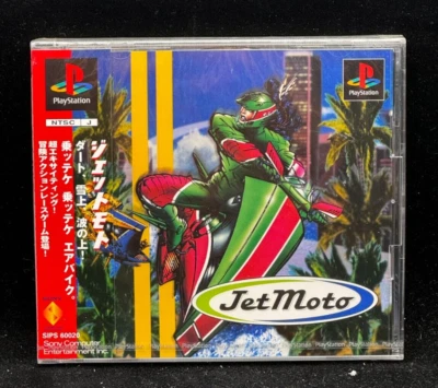 Jet Moto Sony PlayStation PS1 JP Version Factory Sealed New Authentic - Image 1 of 4