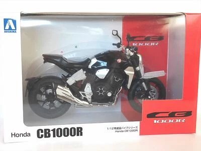 Aoshima 1/12 Scale  Complete Motorcycle Honda CB1000R Graphite Black (869) - Image 1 of 4