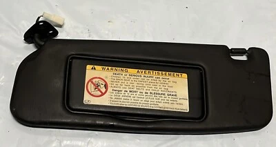 02-10 LEXUS SC430 CONDUCTOR LADO IZQUIERDO PARASOL OEM NEGRO OEM Foto 1 de 2