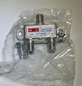USTCH-33 (3.5/7/7 dB) 3 way splitter & USTCH-02 3.5/3.5 db New Lot of 25 - Picture 1 of 2