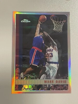 1997-98 Topps cromo #4 refractor Mark Davis - Philadelphia 76ers Foto 1 de 2