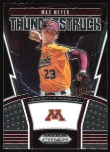 2020 Panini Draft Max Meyer #TH-1 Thunderstruck Minnesota Golden Gophers - Picture 1 of 2