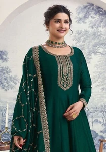 Indischer Bollywood Designer Kameez Anzug Partykleidung Salwar Kleid pakistanisch Hochzeit - Bild 1 von 7