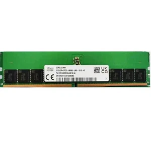 New Hynix DDR5 32GB 4800MHz PC5-38400 2RX8 UDIMM Desktop Memory Ram HMCG88MEBUA - Picture 1 of 4