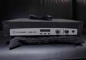 Crown CDi 1000 Two-channel, 500W @ 4Ω, 70V/140V Power Amplifier - Picture 1 of 5