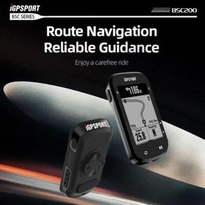 IGPSPort200s Bicycle Cycling GPS Odometer Mtb Road Bike Smart Speedometer Sensor - Picture 1 of 7