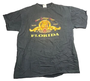 Camiseta De Colección Años 90 MGM Studios Florida XL Negra Nuez moscada Película Camiseta Puntada Única - Imagen 1 de 12