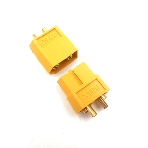 *UK* 20pcs *CONNETTORE XT60 GIALLO ORIGINALE* connettori/spine maschio femmina 12v RC - Foto 1 di 2