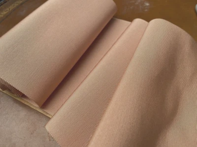 复古 Petersham 棉质丝绸 6.5 英寸罗缎带饰 64.5 件 美国玫瑰 — 第 1/4 张图片