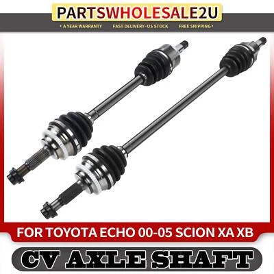 2 передние боковые оси L&R в сборе для Toyota Echo 2000-2005 Scion xA xB 04-06 - Изображение 1 из 4
