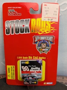 1:144 #90 Dick Trickle Heilig-Meyers Ford Mustang Racing Champions Stock Rods - Imagen 1 de 3