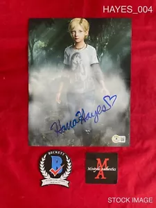 HANA HAYES HANDSIGNIERT SIGNIERT 8x10 FOTO! DIE LETZTEN VON UNS! BECKETT COA! - Bild 1 von 1