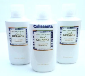 Gel douche Bath and Body Works FRESH GETAWAY X3 NEUF 10 OZ - Photo 1/1