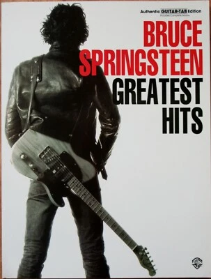 BRUCE SPRINGSTEEN Greatest Hits SONGBOOK Recueil PARTITIONS GUITARE TAB 1996  - Photo 1/4
