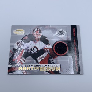 2003-04 Pacific Invincible Jerseys #3 Martin Biron /695 Buffalo Sabres