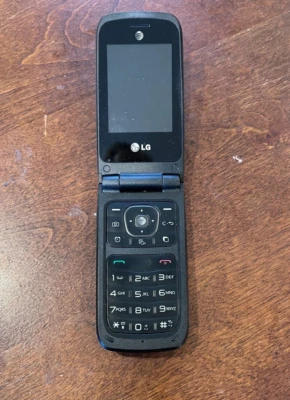 AT&T LG A380 FLIP PHONE BLACK PHONE ONLY - Image 1 of 3