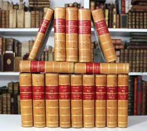 1785 VOLTAIRE Collection of Letters Massive 16 Vols Set Complete French - Picture 1 of 10