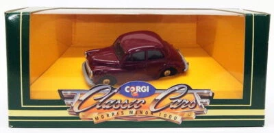 Corgi 1/43 Scale Model Car D702/5 - Morris Minor 1000 - Maroon - Image 1 of 4