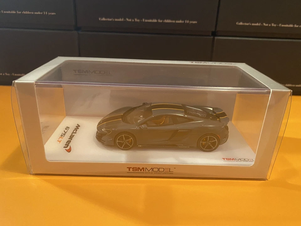 McLaren 675 LT 1/43 Grey Chicane TSM - Immagine 1 di 1