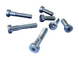 ✅ Audi TT-Tankdeckel Schrauben Set CHROM verchromt Innensechskant Edelstahl NEU - Bild 1 von 1