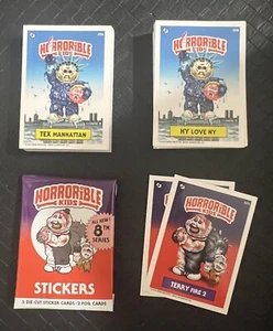 2023 HORRORIBLE KIDS 8. Serie KOMPLETTSATZ 90 KARTEN MARK PINGITORE GPK - Bild 1 von 2