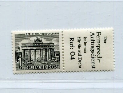 GERMANY BERLIN 1949 BOOKLET COMBO FROM BUILDINGS SET W 33 PERFECT MNH - Image 1 of 2