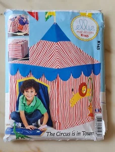 Circus Tent Wendy House Cubby McCalls K145 Sewing Pattern Uncut  - Bild 1 von 2