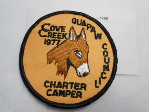 QUAPAW COUNCIL COVE CREEK 1977 CHARTER CAMPER E260 - Picture 1 of 1