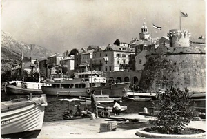 cr 049 - 1965 KORCULA - CURZOLA (Croazia) Porto - Viaggiata - Imagen 1 de 1