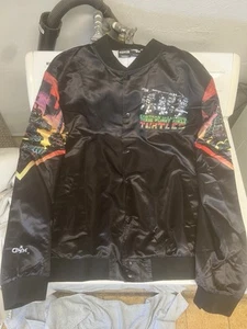 Teenage Mutant Ninja Turtles Chalkline Bomber Jacket size XXL - Picture 1 of 3