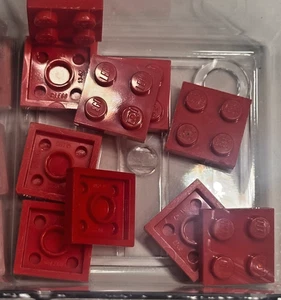 Lego Platte 2 x 2, 3022, rot Menge 10 kostenloser Versand - Bild 1 von 1