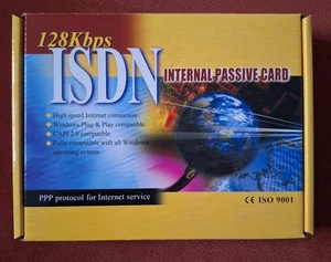 ISDN Internal Passiv Card 128kbps unbenutzt - Bild 1 von 4