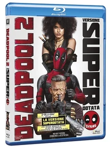 Deadpool 2 (Blu-ray) Brolin Baccarin Beetz Reynolds Hildebrand (UK IMPORT) - Picture 1 of 3