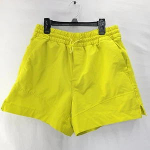Pantalones Cortos Old Navy StretchTech Go H2O Para Mujer Medianos Amarillo Neón Cintura Alta - Imagen 1 de 6