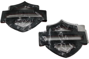 14101086 14101087 NEW OEM HARLEY-DAVIDSON TOURING CVO EMBLEMS BADGES 3 AMIGOS - Picture 1 of 6