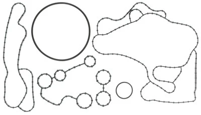 Juego de juntas de enfriador de aceite de motor Mahle para Ford F-450 Super Duty 2008-2010 6,4 L V8 Foto 1 de 3