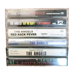 THE ANGELS - Cassette Tape Bundle x 6 Australian Hard Rock Icons RARE FREE POST - Bild 1 von 3