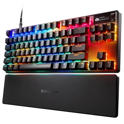 Gaming Keyboard, Tenkeyless, Wired, English Layout, Soundproofing, Black, 64740 - Image 1 of 4
