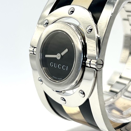 Gucci GG orologio donna bracciale batteria OK originale pulito usa dalppone