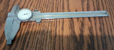 Fowler 52-025-007 0-7" .001"  Heavy Duty Dial Caliper Stainless Steel Germany - Image 1 of 4