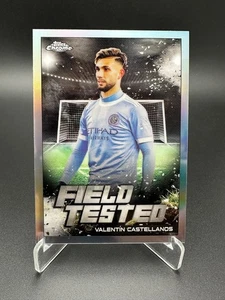 2022 Topps Chrome MLS - Field Tested Valentin Castellanos #FT-5 New York City FC - Picture 1 of 2